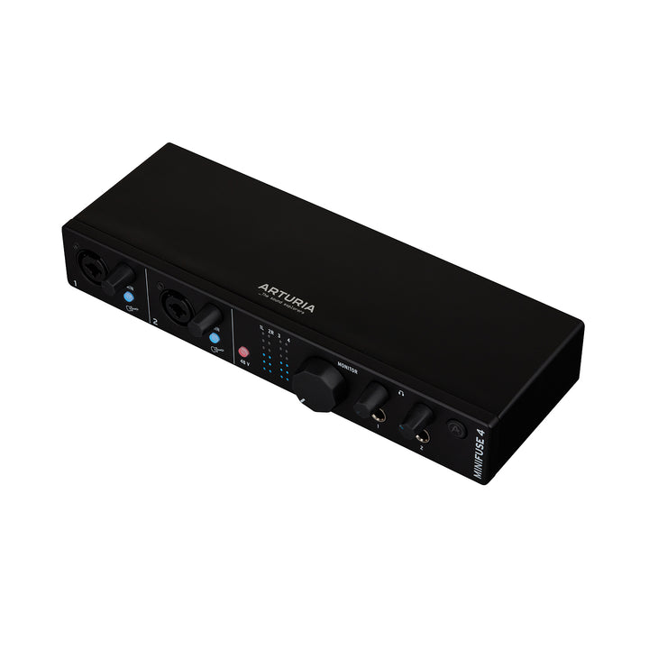 Arturia MiniFuse 4 Portable 4-Channel USB Audio Interface - Black