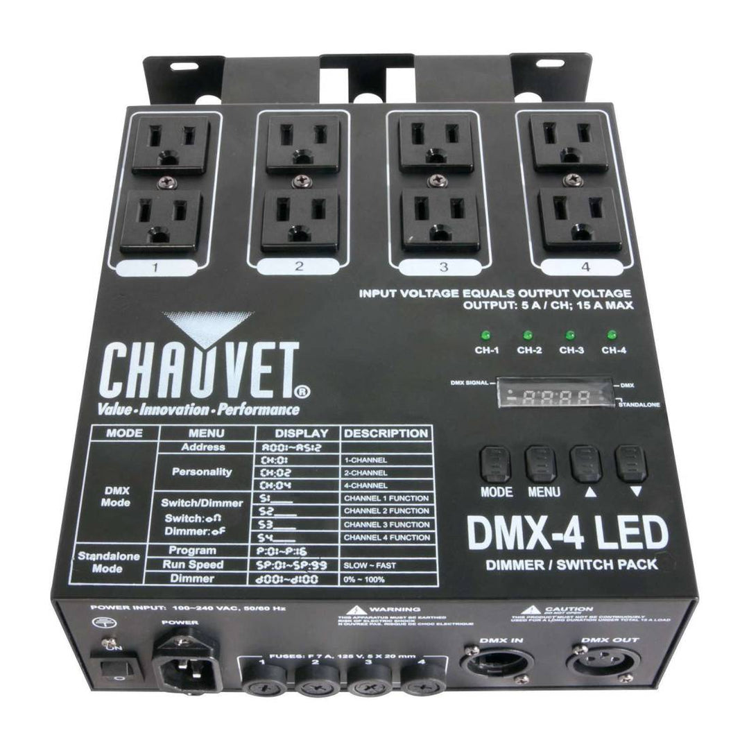 Chauvet DJ DMX-4 LED Dimmer / Relay Pack