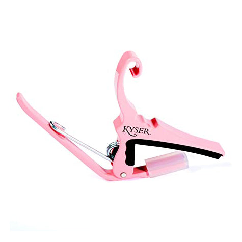 Fender x Kyser Quick-Change Electric Guitar Capo - Shell Pink