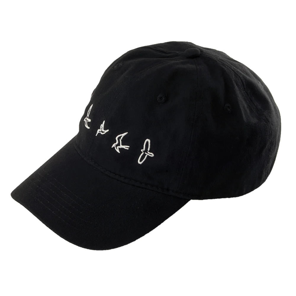 PRS Hat, Baseball, Low Profile, Birds Logo, Black
