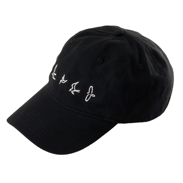 PRS Hat, Baseball, Low Profile, Birds Logo, Black
