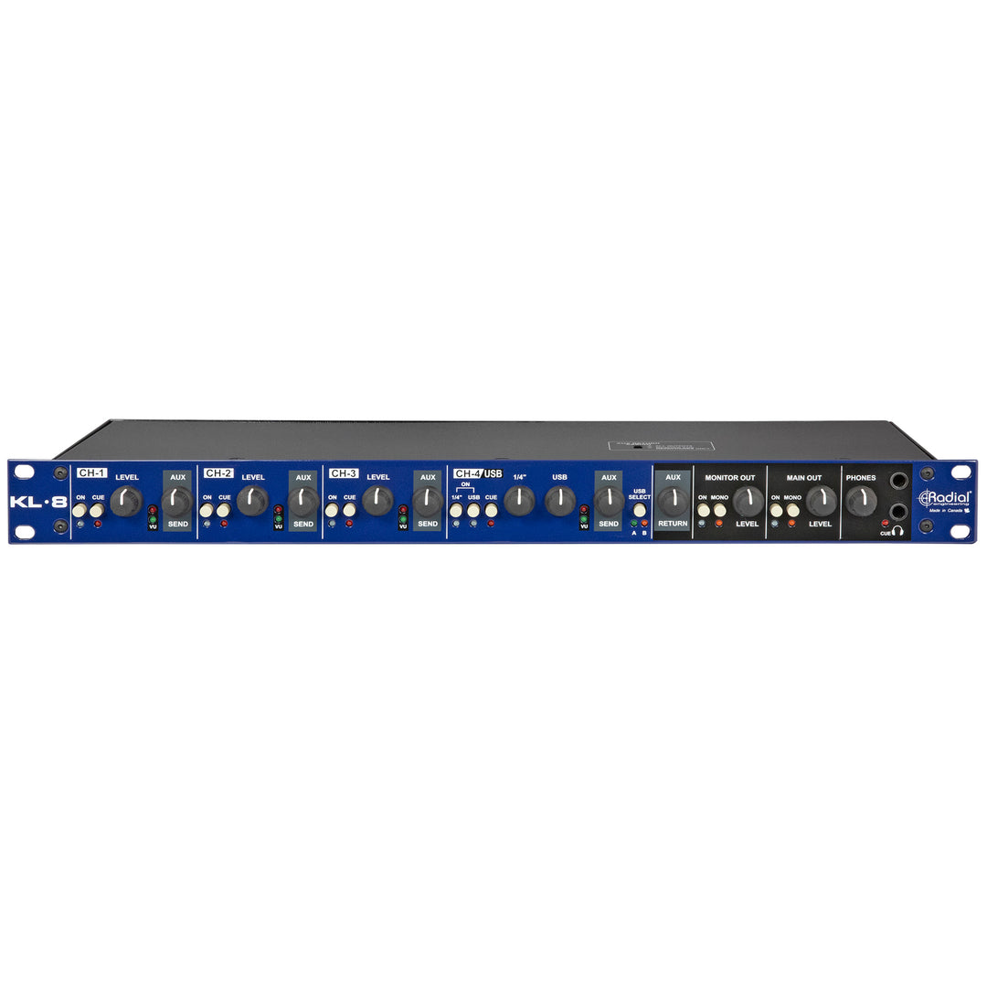 Radial KL-8 Rackmount Keyboard Mixing Station