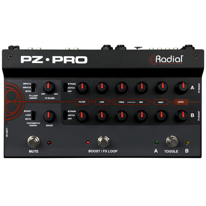 Tonebone PZ-Pro 2-Channel Acoustic Preamp Pedal