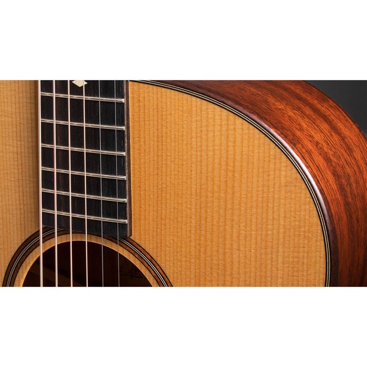 Taylor Guitars Builder's Edition 517e, West African Crelicam Ebony Fretboard, Expression System ® 2 Electronics, Non-cutaway with Taylor Deluxe Hardshell-Western Floral Case