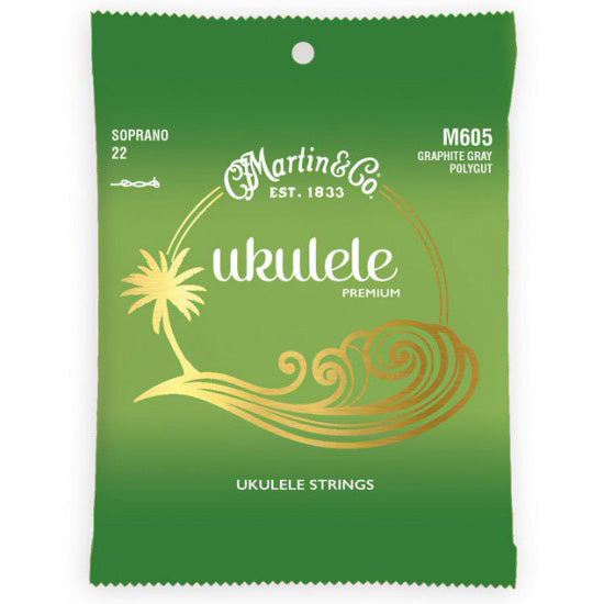 Martin M605 Ukulele Premium Polygut Uke Strings - Soprano