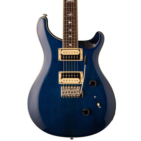 PRS SE Standard 24 Electric Guitar w/ Gig Bag - Translucent Blue