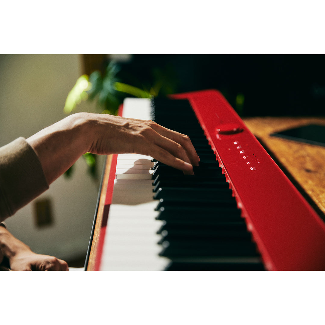 Casio PX-S1100 Digital 88-Key Piano w/ 18-Tones & Smart Scaled Action - Red