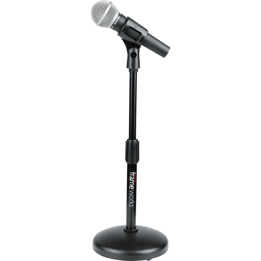 Gator Frameworks Round-Base Desktop Mic Stand