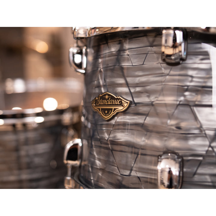 Tama WBR42S-CCO-Tama Starclassic Walnut/ 4 Piece Birch Drum Set Shell Pack - Charcoal Onyx