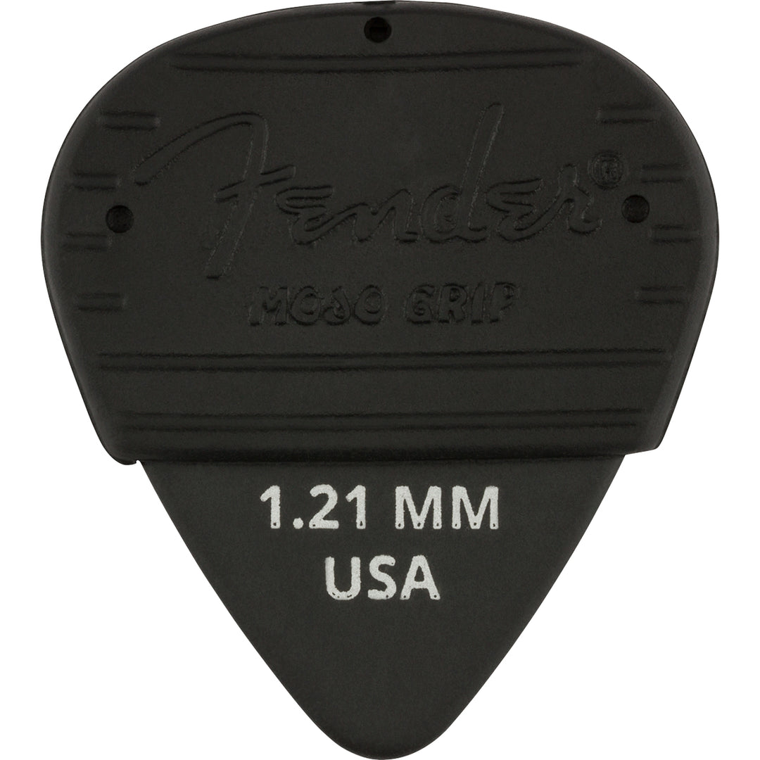 Fender Guitar Picks Mojo Grip Picks w/ Dura-Tone Delrin Pick (3-Pack) - 1.21mm