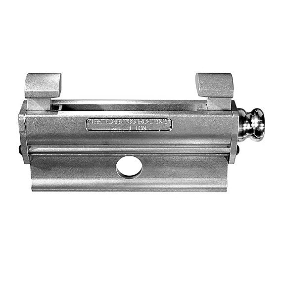 The Light Source - 8" Mega-Beam Clamp, 3 Ton, Mill Finish