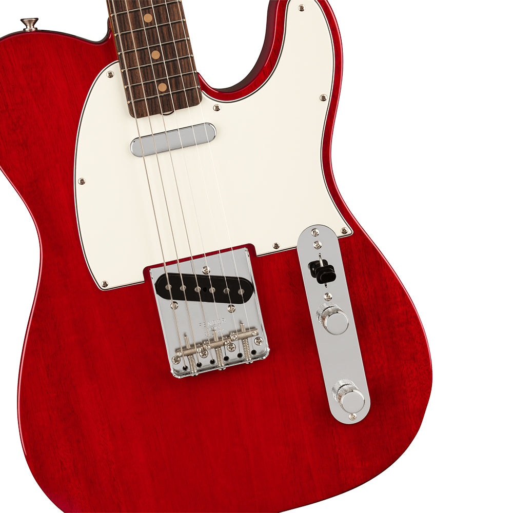 Fender American Vintage II '63 Telecaster, Rosewood (Crimson Red Transparent) Electric Guitar