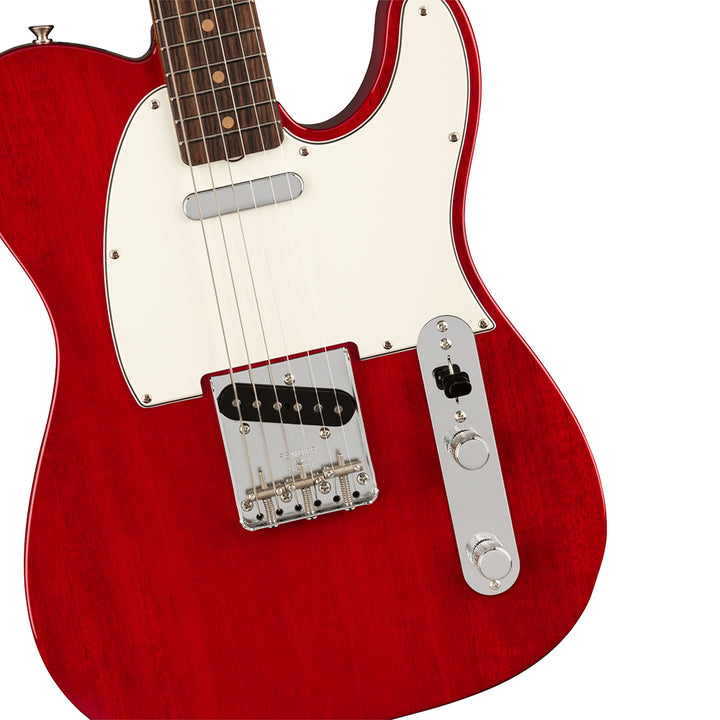Fender American Vintage II '63 Telecaster, Rosewood (Crimson Red Transparent) Electric Guitar