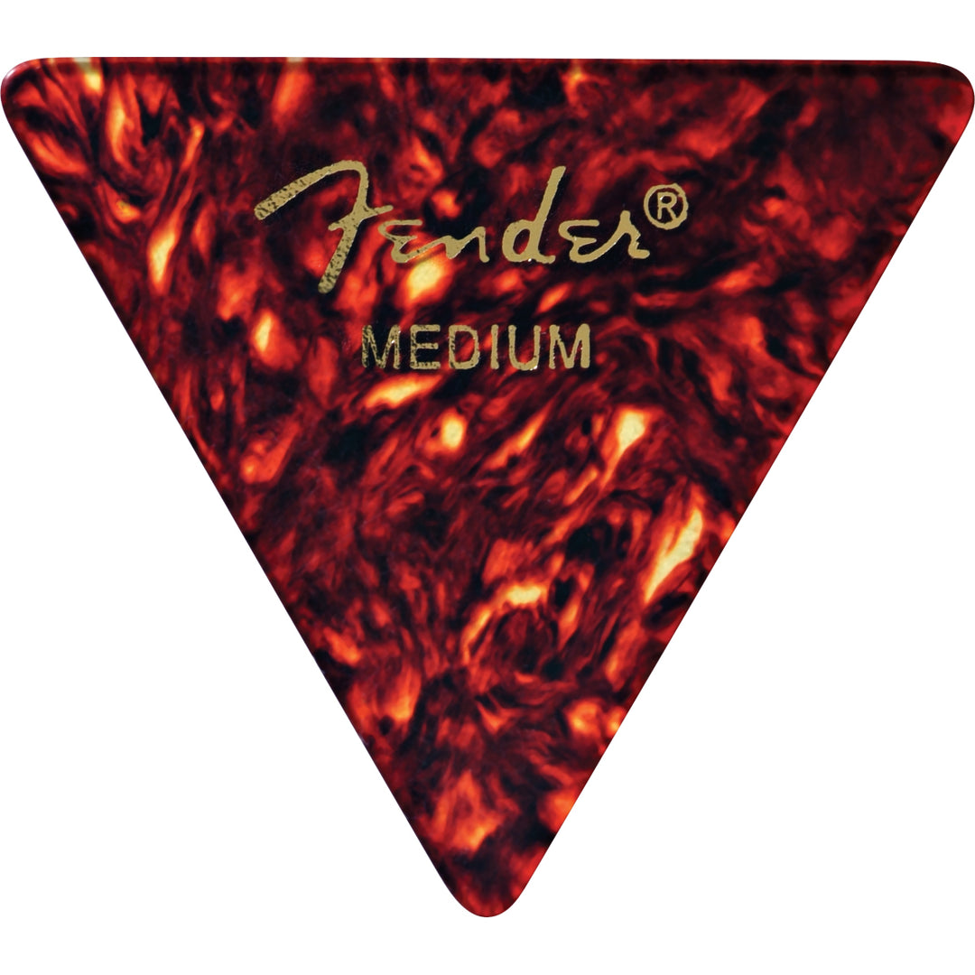 Fender 355 Shape Classic Celluloid Picks - 12 Pack - Tortoise Shell