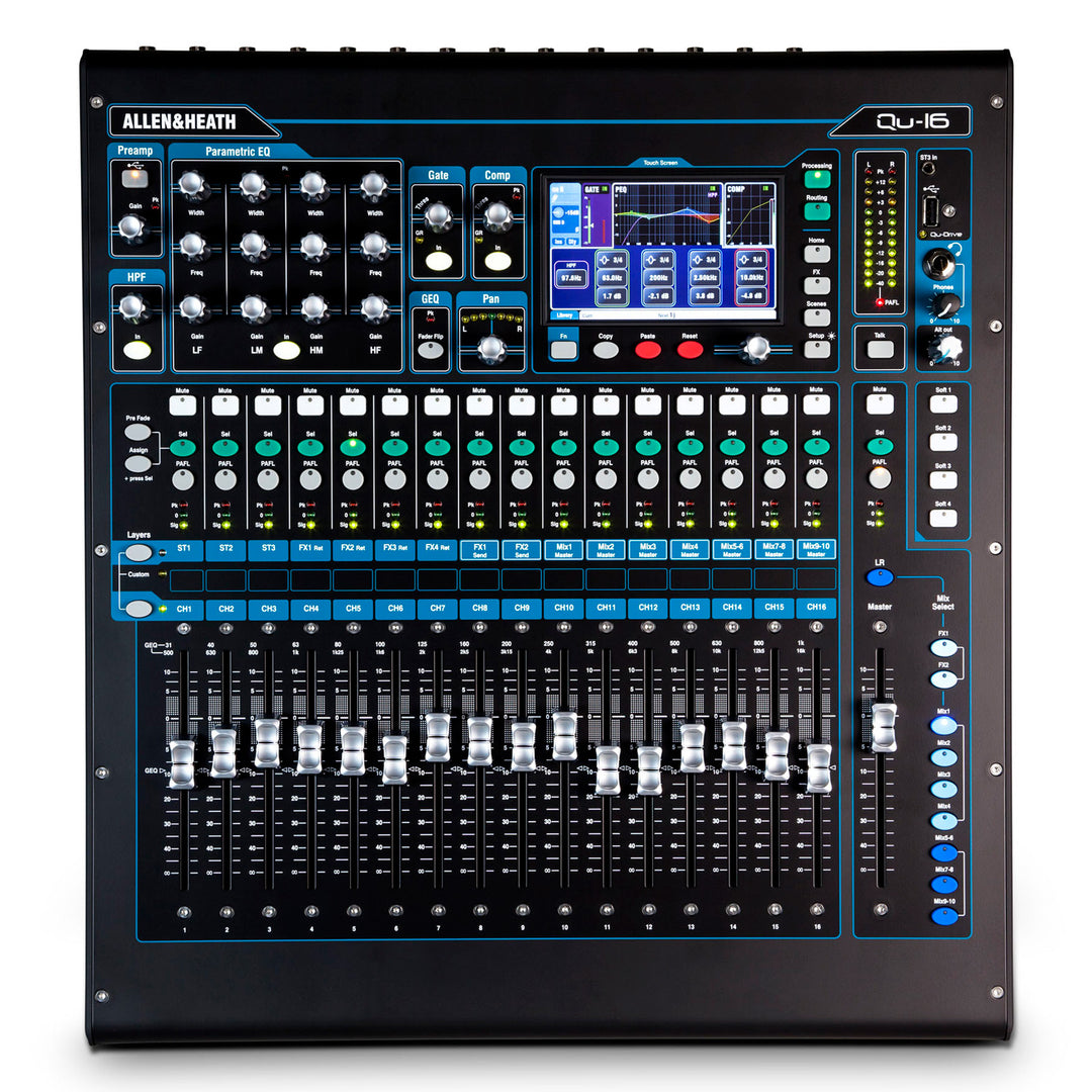 Allen & Heath QU-16 - Digital Mixer - Music City Canada
