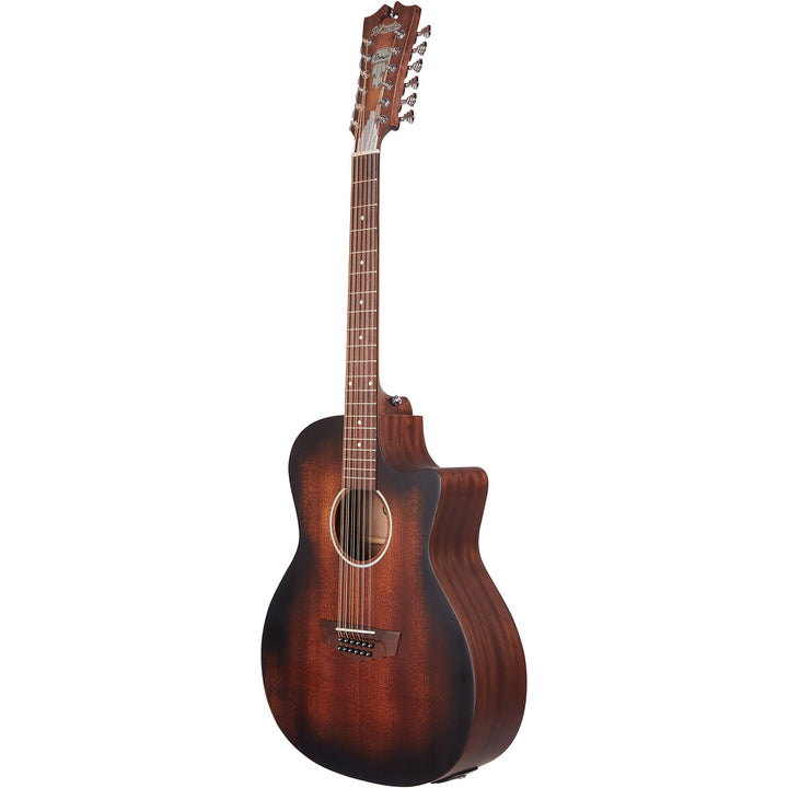 D’Angelico Premier Fulton LS 12-String Acoustic Guitar - Aged Mahogany