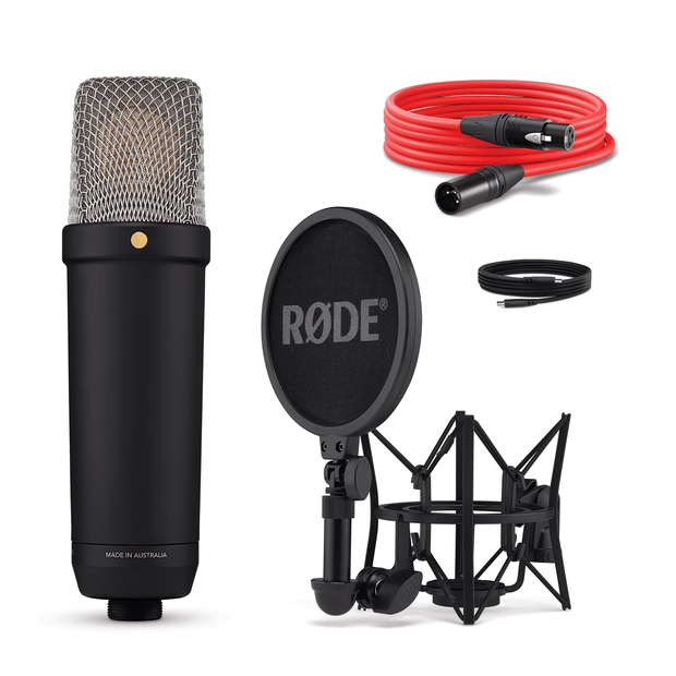 RODE NT1 5th Generation スタジオコンデンサーマイク Rode NT1 5th Generation Studio Condenser Microphone - Black