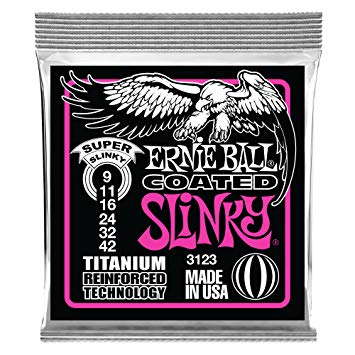 Ernie Ball 3123EB COATED SLINKY SUPER 9-42