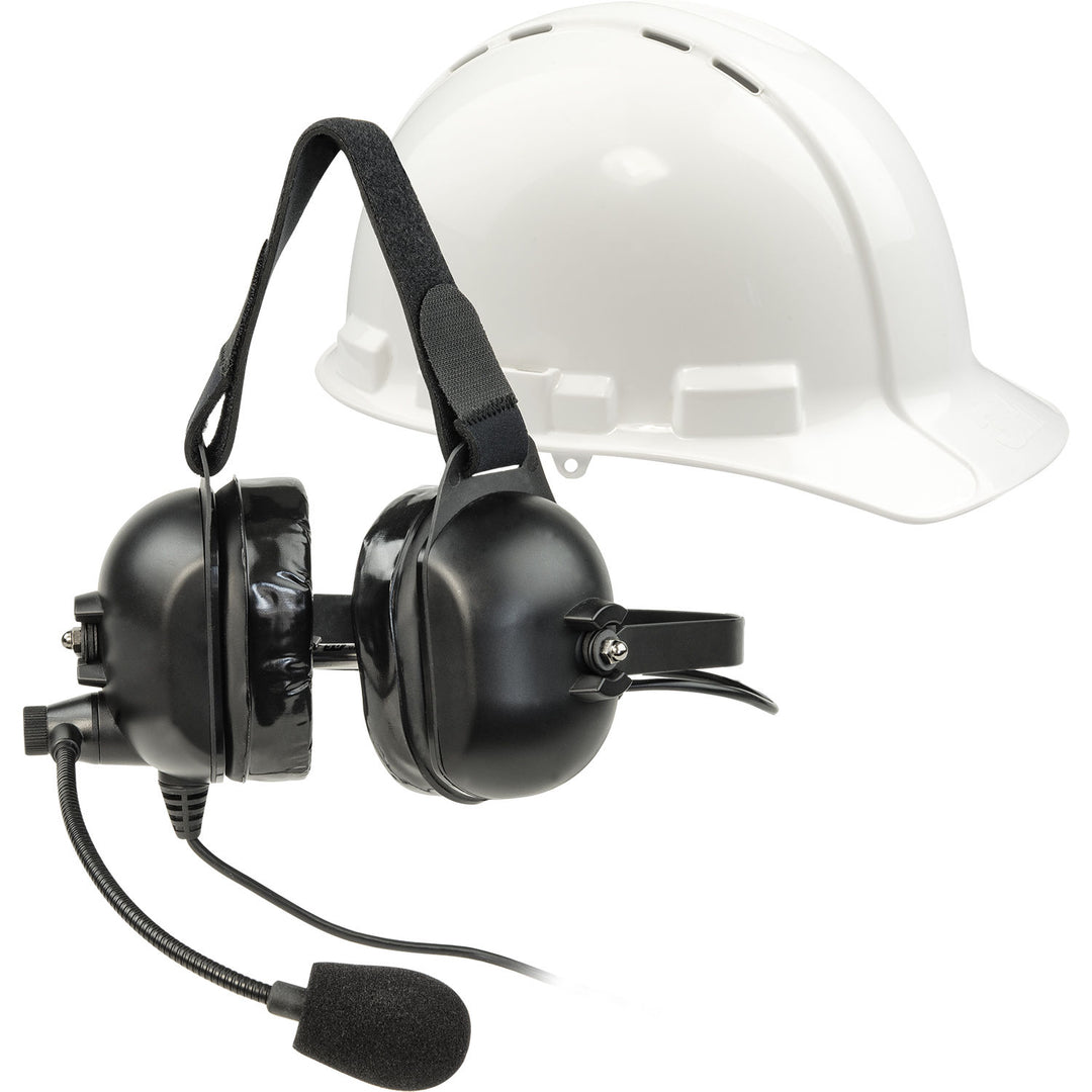 Listen Technologies LA-455 - ListenTALK Headset 5 (Over Ears Industrial w/Boom Mic)