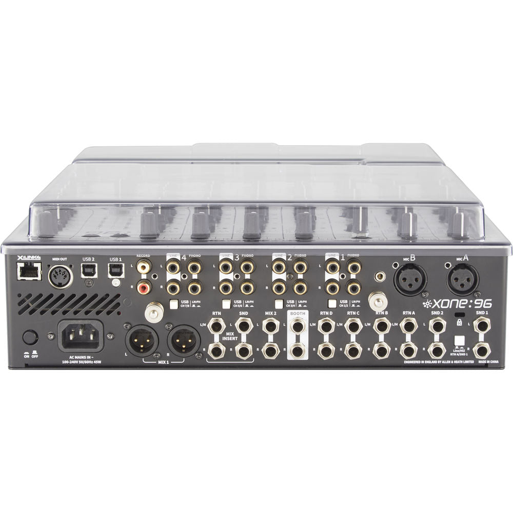 Decksaver Dust Cover for Allen & Heath Xone 96 DJ Mixer
