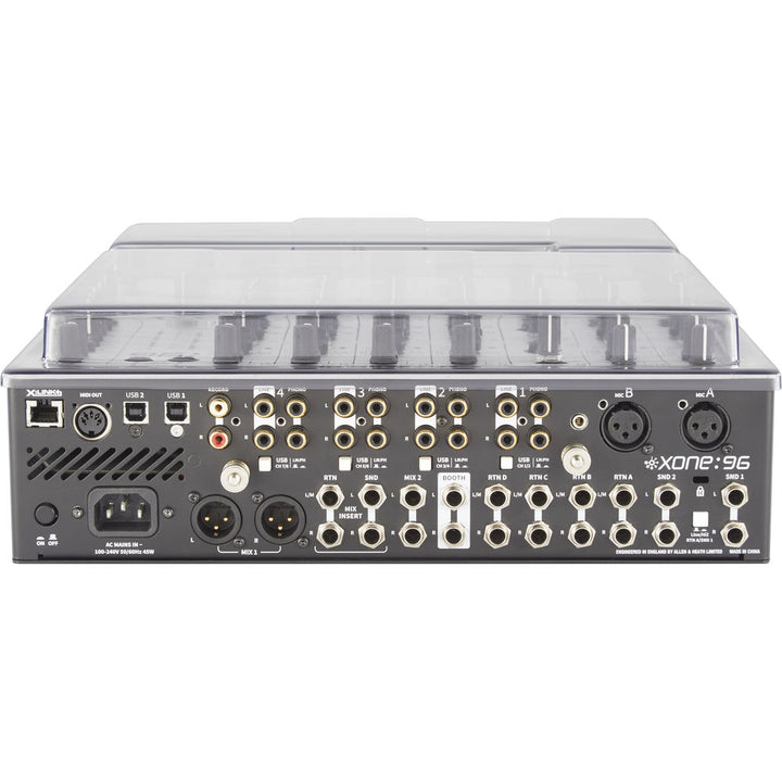 Decksaver Dust Cover for Allen & Heath Xone 96 DJ Mixer
