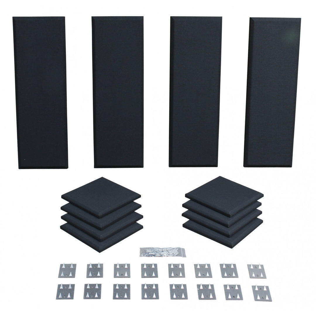 Primacoustic London 8 Room kit for up to 100 sq. ft. (9.3 sqm) (Black)