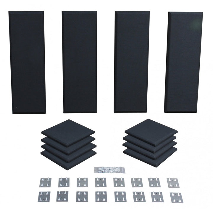 Primacoustic London 8 Room kit for up to 100 sq. ft. (9.3 sqm) (Black)