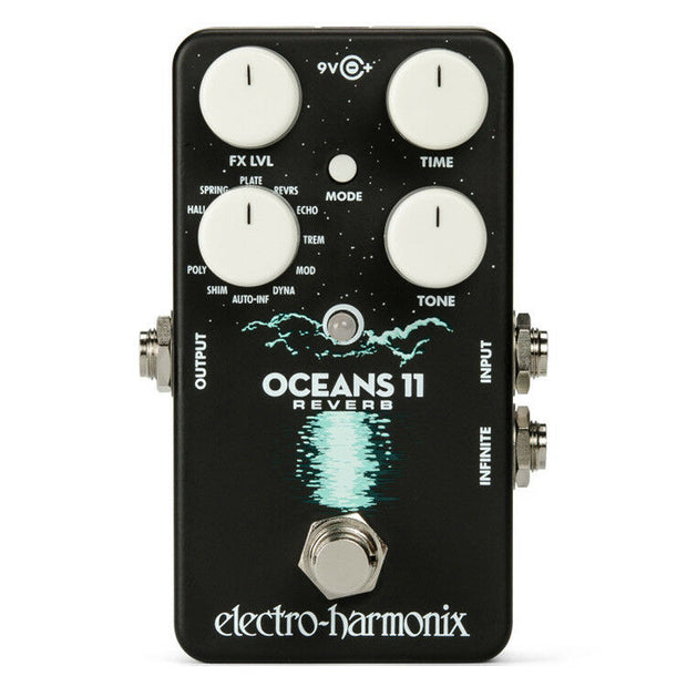 Electro-Harmonix OCEANS 11 Reverb Pedal