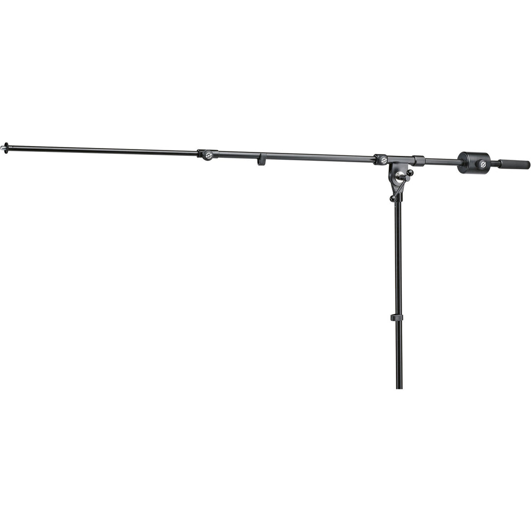 K&M 25530 Boom Arm with Adjustable Counterweight - Black