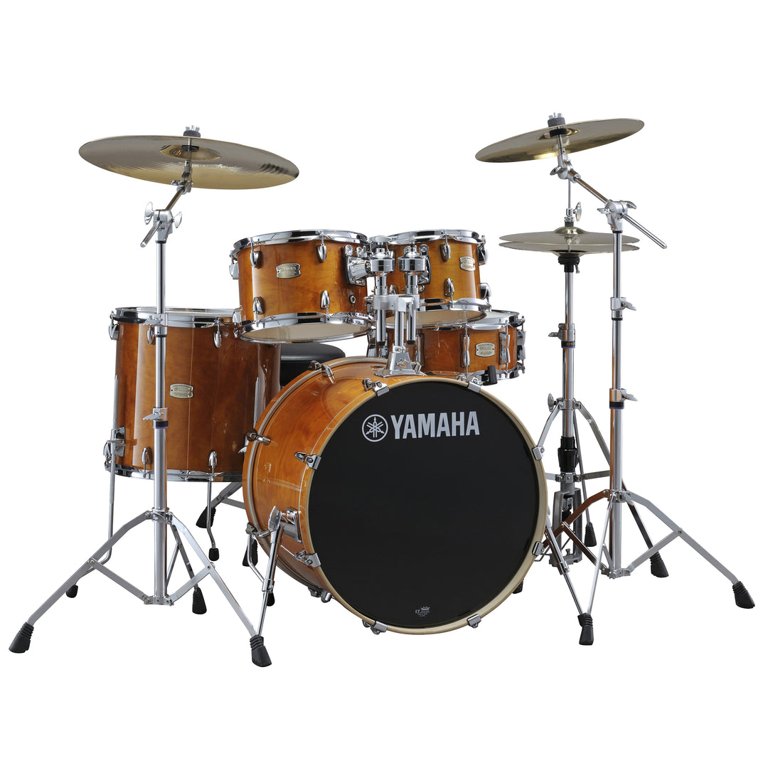 Yamaha Stage Custom Birch 5 Piece Shell Pack Drum Kit 20” Bass - Honey Amber