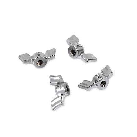 DW DWSP2008 WING NUT FOR Hi-Hat CYMBAL SEAT (4 PACK) - Chrome