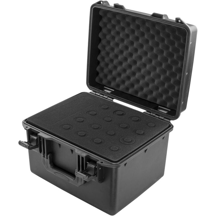 Odyssey MUMIC16 Vulcan Series Handheld Microphone Case with Storage for 16 Microphones