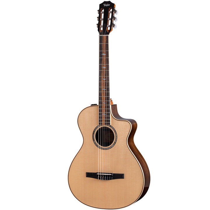 Taylor Guitars 812ce-N, Indian Rosewood Back and Sides, Ebony Fretboard, ES-N ® Electronics, Soft Cutaway with Taylor Deluxe Hardshell Brown Case