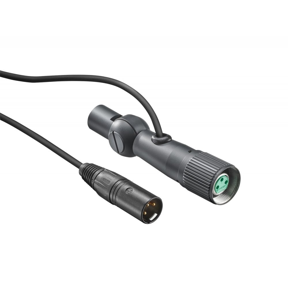 Neumann IC 4 mt 10 m long microphone cable, Black. 3-pin XLR connectors and SGCD 3 rotatable swivel mount.