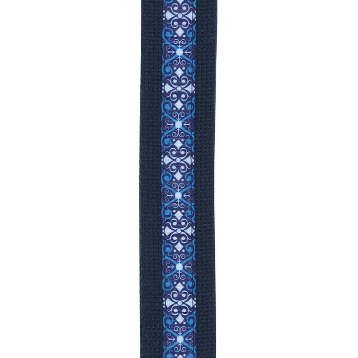D'Addario Eco-Comfort Strap Line Extensions 50MM DELUXE COTTON, BLUE