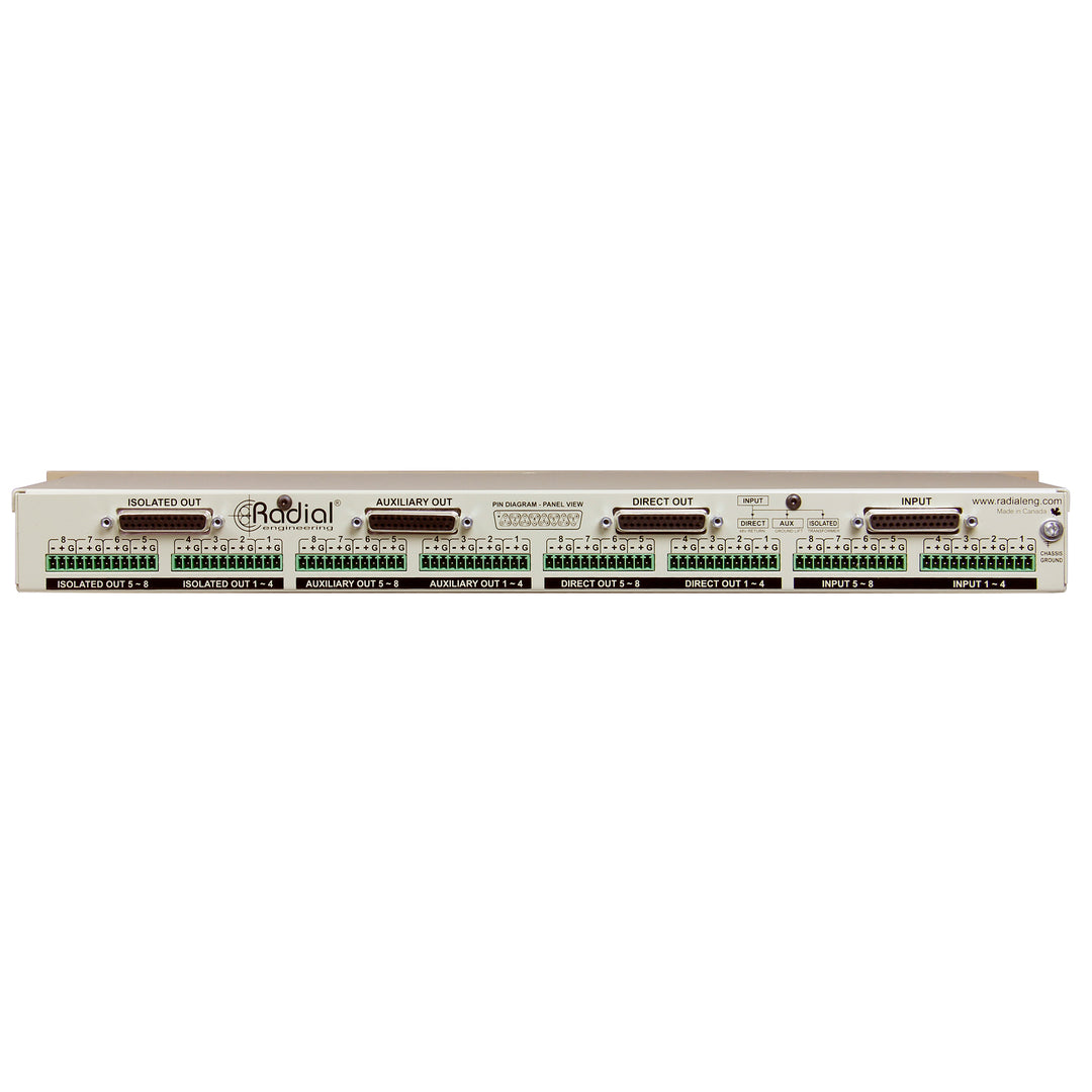 Radial LX8 Line Level Signal Splitter & Isolator
