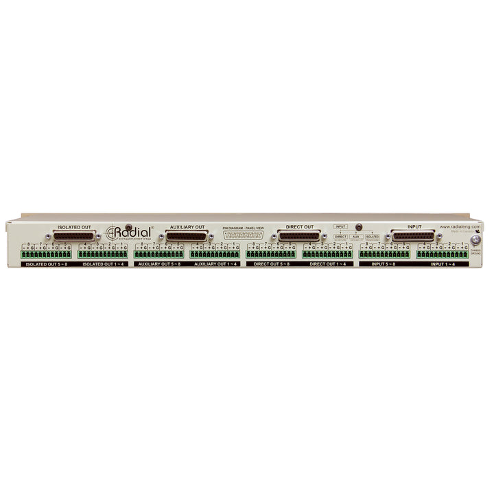 Radial LX8 Line Level Signal Splitter & Isolator