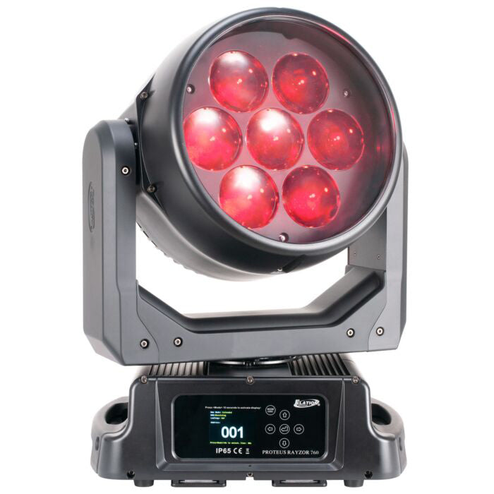 Elation PROTEUS RAYZOR 760 Wash LED Moving Head Light