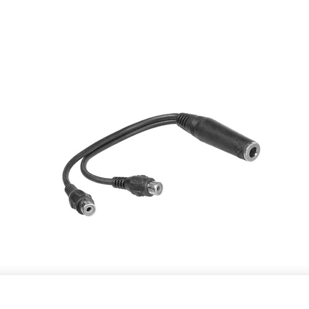 Hosa YRA-115 TS Female to Dual RCA Y Cable