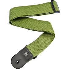 D'Addario PWS107 - 50MM POLYPROPYLENE STRAP, GRN