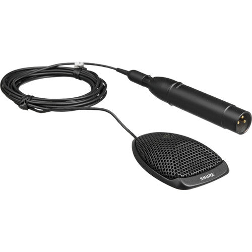 Shure MX391 Microflex Condenser Boundary Microphone Omnidirectional Black