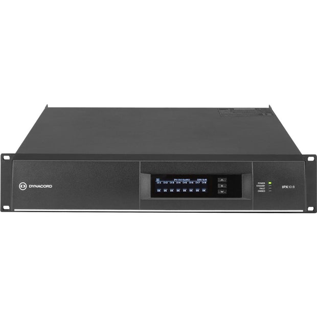 Dynacord IPX10:8 - 8x1250-Watt DSP Amplifier Dante Interface