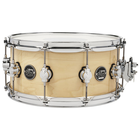 DW Performance Series Snare Drum 6.5x14 Gloss Lacquer - Natural