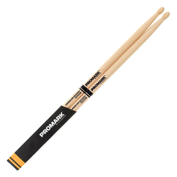 Promark TX747W-Promark American Hickory 747 Wood Tip Rock Drumsticks