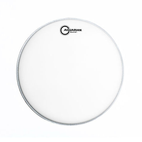 Aquarian TCREF13W- Texture Coated Reflector Snare Batter Drumhead/White