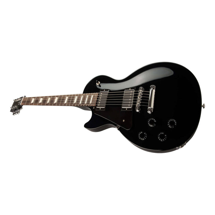 Gibson Les Paul Studio Electric Guitar with Softshell Case - Ebony (Left Handed)