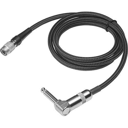 Audio-Technica AT-GRcW PRO Professional Instrument Input Cable with 90-Degree 1/4'' Phone Plug