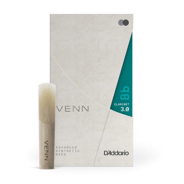 D'Addario VENN Bb CLARINET REED, 3.0