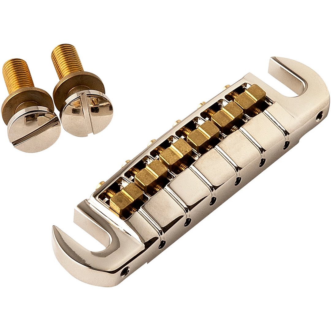 PRS Two-Piece Bridge W/Studs & Thumbwheels (Nickel)