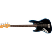 Fender American Professional II Jazz Bass Rosewood Fingerboard Electric Bass Guitar Left-Hand - Dark Night